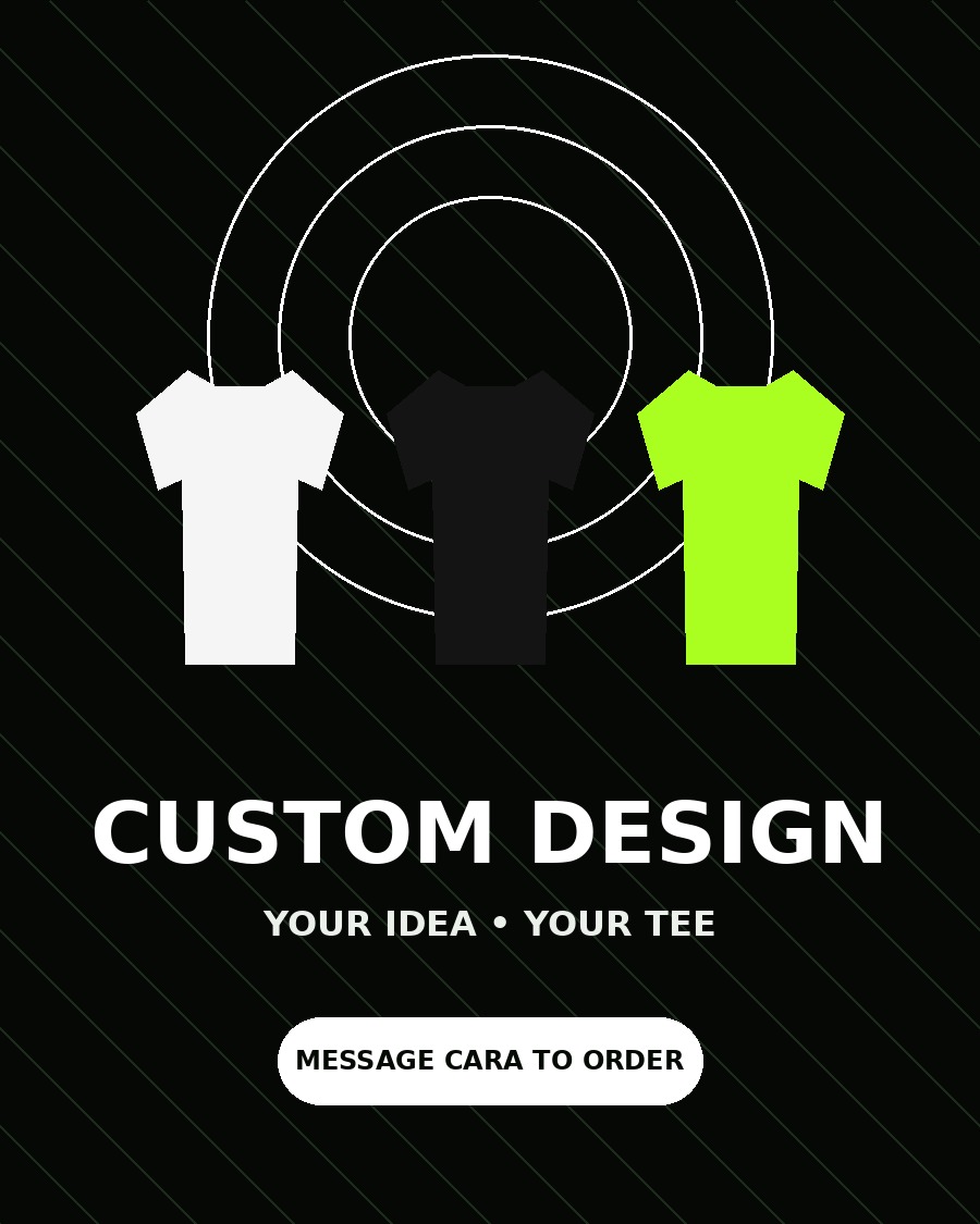 CARA custom T-shirt design service